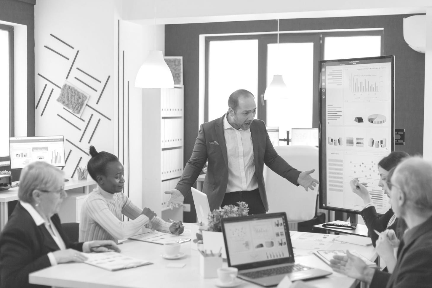 Financial planning workspace with documents and budget analysis